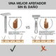 thumbnail image 4 of Rastrillo Clásico Barbero Desarmable Ecológico Acero Inoxidable, 4 of 7
