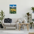 thumbnail image 3 of Stupell Industries Daisies & Mountain Peaks Landscape Photography White Framed Art Print Wall Art, 24 x 30, 3 of 9