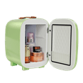 thumbnail image 5 of Caynel 5L Portable Retro Mini Fridge 6-can Mini Refrigerator,Green, 5 of 6