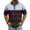 Dark Purple, variant on KLHDSF Men's Polo Shirts Striped Smoothing Short Sleeve Tops Button Down Shirts Relaxed Fit Lightweight Sports Clothing Dark Gray XL
