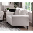 thumbnail image 5 of Single - Piece Loveseat | In Main Living Space, Farmhouse Vibe | Solid Wood & Plywood, Textured Fabric | Comfortable Seat with Right Dimensions, 5 of 5