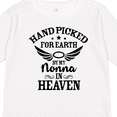 thumbnail image 4 of Inktastic Handpicked for Earth By My Nonna in Heaven with Angel Wings Boys or Girls Long Sleeve Toddler T-Shirt, 4 of 5