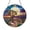 Acrylic 3.5 Inch, variant on Desert Tree Sunset Window Decor – Stained Glass Style Panel