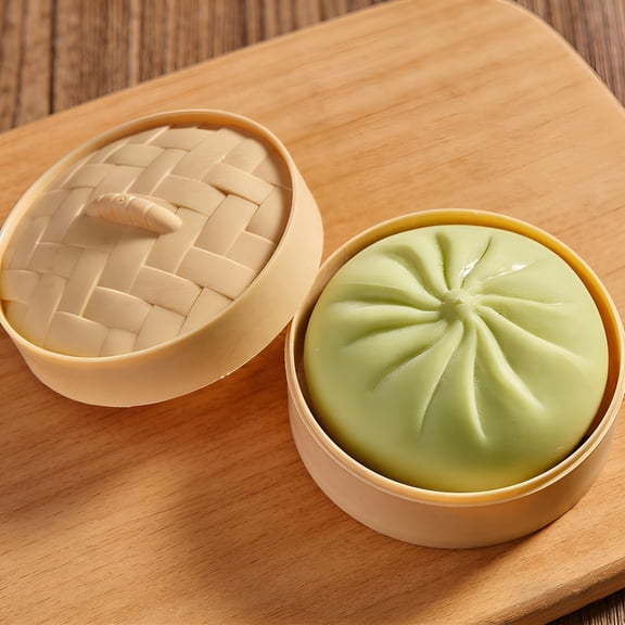 CYFW 2026 Giant Dumpling ,Giant Mystery Dumplings Large Stress Relief Sensory Ball for Adults and Teens,Anxiety Relief Fidget ,Soft Squeeze Decompression Dough (Green)