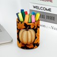 thumbnail image 5 of Eleve su espacio de trabajo con este elegante portalápices y organizador de escritorio para maquillaje y suministros de arte, hojas de arce y calabaza., 5 of 5