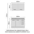 thumbnail image 3 of Mueble Modular Integral de Almacenamiento Garaje Madesa 120 BB, 3 of 5
