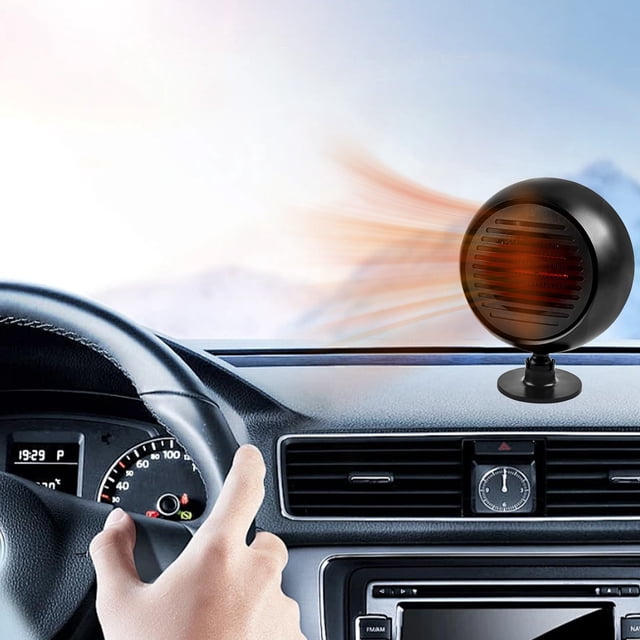 Danhjin Automobile Mounted Heater Car Heater - Portable Heater for Car Car Defroster Windshield Demister Auto Defogger Rotatable