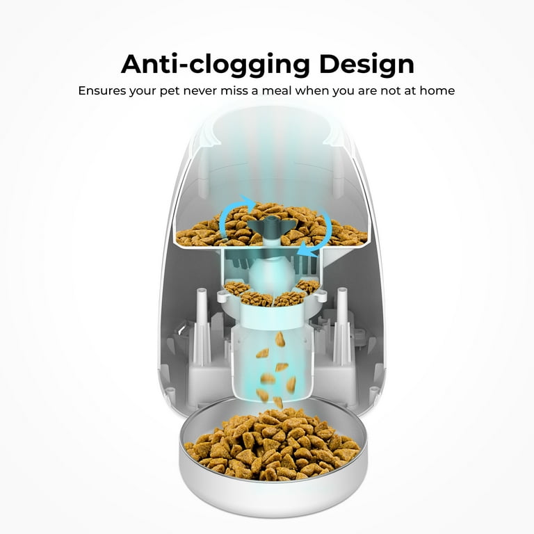 DOGNESS 7L Pet Automatic Dog Feeder for Large Breed Dog Up to 4 Meals/Day