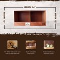 thumbnail image 2 of Rugged Range Products Duplex Chicken Coop Nesting Box for 2 to 4 Hens, 2 of 6