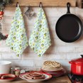 thumbnail image 6 of Summer Lemon Kitchen Towels Set of 2, Pastoral Leaves Fruits Country Plants Green Absorbent Dish Towels for Kitchen, Microfiber Hand Towel, Quick Drying Tea Towel for Cleaning Decorative Dishcloths, 6 of 7