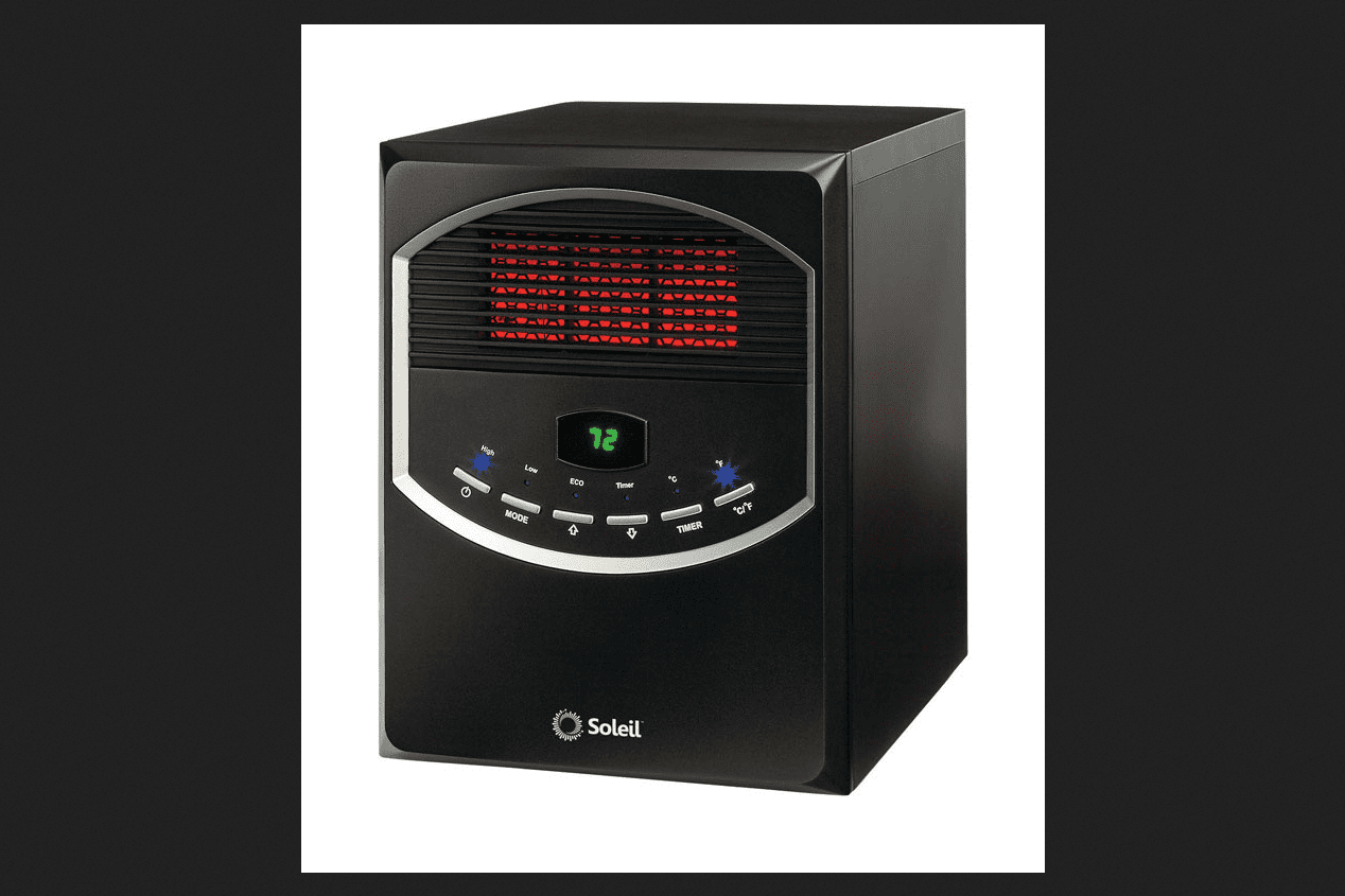 Soleil Ph-91s Electric Infrared Radiant Heater 1500 Watts