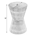 thumbnail image 4 of Butler Specialty Company Flen 12 in. W Round Aluminum End Table - Bronze, 4 of 4