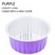 thumbnail image 1 of Tazas de aluminio para cupcakes, tazas redondas para cupcakes con tapa, mini tazas para cupcakes, tazas para hornear en la cocina, 100 unidades Wmkox8yii hjk6144, 1 of 1