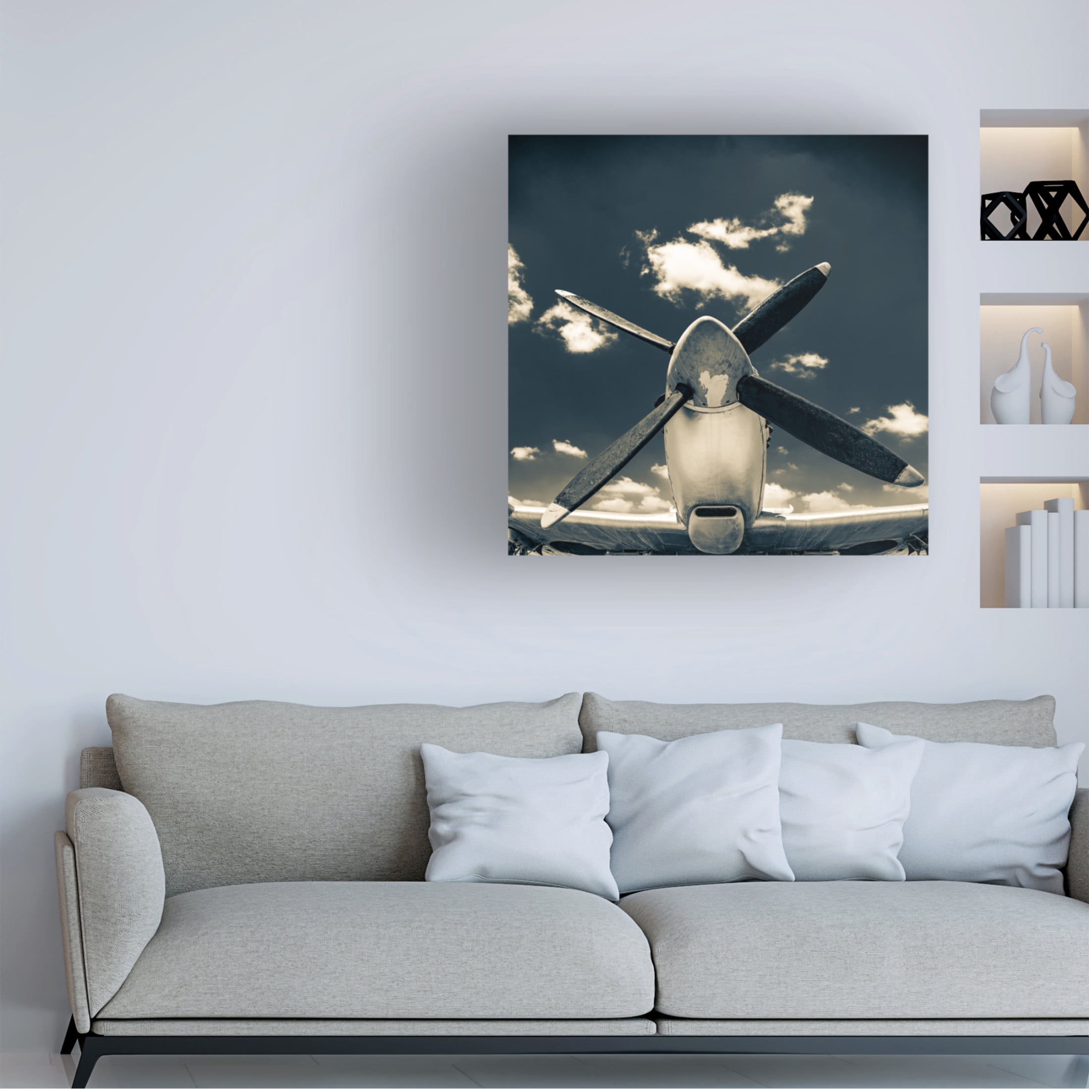 Trademark Fine Art Lari Haras Missing The Sky Canvas Wall Art
