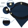 thumbnail image 4 of Covers & All Blue Polyester 12 oz, 1000 Denier Thickness UV Resistant Tarp, 4 of 8