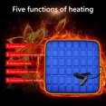 thumbnail image 4 of Funda Calefactora FLhrweasw para Asiento Coche 12V 40W Antideslizante Azul, 4 of 9
