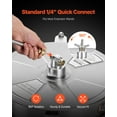 thumbnail image 4 of VEVOR 15" Pressure Washer Surface Cleaner 4 Wheels 4000 Max PSI 2 Extended Wands, 4 of 9