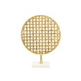 thumbnail image 1 of Sagebrook Home 15571-01 Treillis Rond de 18 Po sur Fond en Marbre&44; Or, 1 of 1