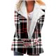 thumbnail image 2 of Puntoco Abrigo Mujer Halloween Impreso Moda Manga Larga Bolsillo Compuesto Felpa Botón Abrigo Manga Larga Sin Sombrero Casual Abrigo/Chaqueta Liquidación Puntoco Puntoco-1, 2 of 5