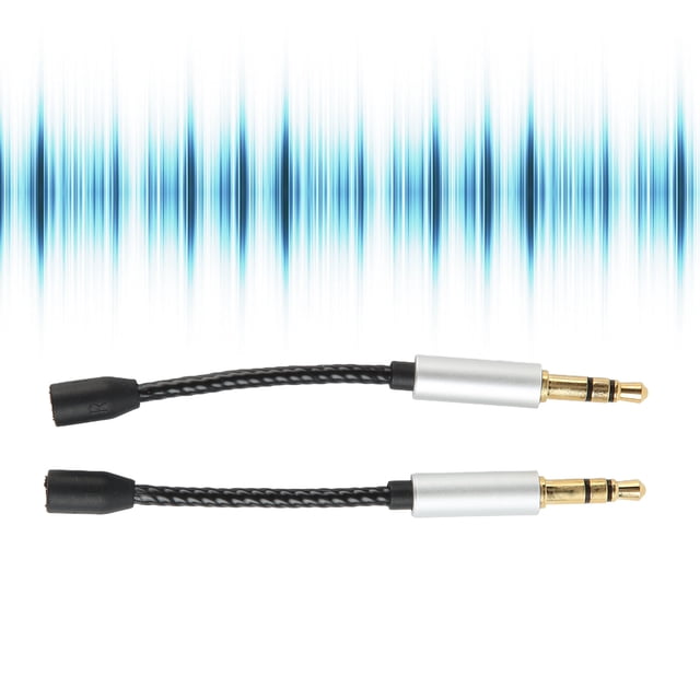 Adaptador MMCX A 3.5 Mm, Enchufe Y Reproduce 2pcs MMCX A 3.5 Mm Adaptador Sin Cable Sonido Sin Pérdidas Para Auriculares