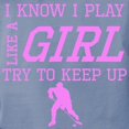 thumbnail image 3 of CafePress - Hockey Like A Girl T Shirt - Womens Comfort Colors® Shirt, 3 of 4