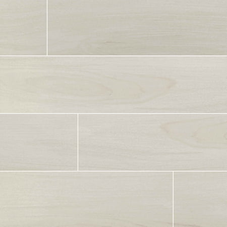 MSI Braxton Blanca 39.37 in. x 9.84 in. Matte Porcelain Floor And Wall Tile (13.89 Sq. Ft. / Case)
