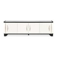 thumbnail image 2 of Michael Amini Tuxedo Media Cabinet - Piano Keyboard, 2 of 14