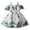 White, variant on Coerni Toddler Girls Floral Dress Off Shoulder Ruffled Sundress Spaghetti Strap Midi Dress 𝗧iered Flare Skirt A Line Dresses
