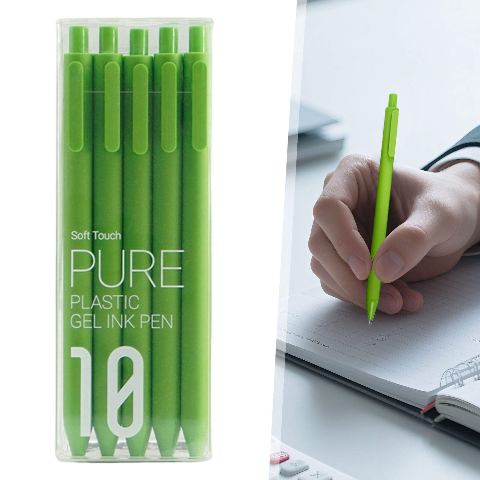 Gel Pens, 0.5mm Fine Point Pen, Assorted Color Retractable Gel Pen, Quick Drying Smooth Writing Pen, Leak Proof Ink Pen for Coloring Doodling Drawing Scrapbooking Office Daily Writing Use