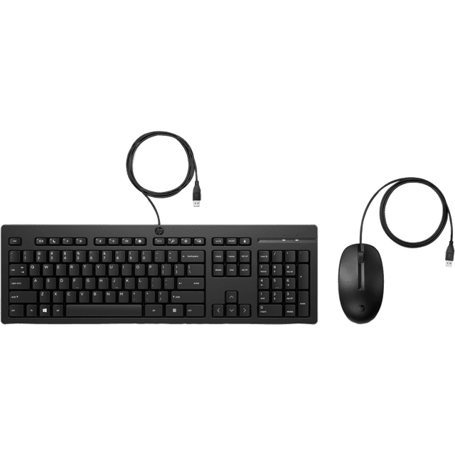 Kit de Teclado y Mouse HP 225, Alámbrico, USB AX2Y7AA