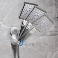 thumbnail image 2 of Soporte de ducha ajustable, soporte de ducha de mano Afortunado Sencillez, 2 of 4