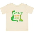 thumbnail image 3 of Inktastic My Gigi Loves Me Grandson Dinosaur Boys Baby T-Shirt, 3 of 5