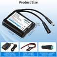 thumbnail image 4 of Paquete de baterías recargables Rapthor 12V 2600mAh con cargador, 4 of 5