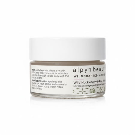 Alpyn Beauty Wild Huckleberry 8-Acid Polishing Peel 0.5 fl oz Alpyn Beauty Wild Huckleberry 8-Acid Polishing Peel 0.5 fl oz