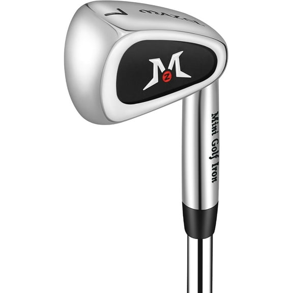 MAZEL Mini Iron Golf Clubs Swing Trainer Aid to Improve Your Hitting Accuracy & Speed