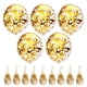 thumbnail image 2 of 100 globos de látex con confeti dorado, globos dorados de 12 pulgadas con puntos de papel dorado para graduación, boda, cumpleaños, baby shower, decoraciones para fiestas, 2 of 5