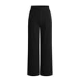 thumbnail image 6 of LJEFF Boys Wide Leg Sweatpants, Casual Baggy Elastic Waist Kids Workout Pants Black Size 5, 6 of 6