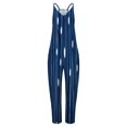 thumbnail image 4 of Penkiiy Combinaisons pour Femmes Mode Été Décontracté Sans Manches Bretelles Combinaison Bleue TP Combinaisons, 4 of 4