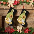 thumbnail image 6 of Sikiie Sunflower Gnomes Christmas Stockings,18 Inches Christmas Stockings Xmas Hanging Stockings for Family Christmas Decorations & Gifts, 6 of 7