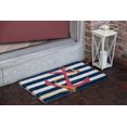thumbnail image 2 of Entryways Nautical Anchor Handwoven Coconut Fiber Indoor Outdoor Doormat, 18'' x 30'', Multi Color, 2 of 7