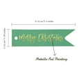 thumbnail image 5 of Inkdotpot Gold Foil Paper Hang Tags Merry Christmas Favor Tags 100 Pieces, 5 of 6