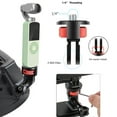 thumbnail image 4 of Bike Front Light Holder Aluminum Alloy Fork Install Mount Camera Bracket Compatible ForCamera, 4 of 8