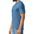 thumbnail image 3 of Hanes Essential T-Shirt, 100% Cotton Short Sleeve Mens Tee, DIY and Arts And Crafts, Denim Blue, 5XL, 3 of 5