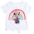 thumbnail image 2 of Disney Minnie Mouse Big Girls T-Shirt Bike Shorts and Scrunchie 3 Piece Outfit Set Infant to Big Kid, 2 of 5