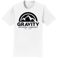 thumbnail image 1 of Camiseta de manga corta de Gravity Outdoor Co. - Blanco - Logo negro - Grande Gravity Outdoor Co. Camiseta de manga corta, 1 of 1