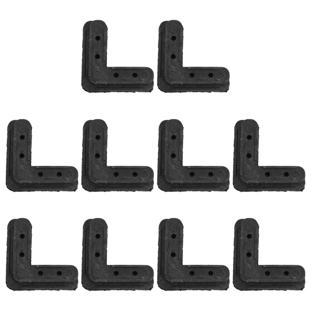 10pcs Plastic Screen Frame Corner Screen Bracket Screen Frame Corner For Replacement