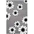 thumbnail image 2 of SAFAVIEH Allure Zowie Floral Wool Area Rug, Grey, 4' x 6', 2 of 7
