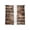 White, variant on Western Barn Door Sheer Curtains 72 Inch Length 2 Panels Set Window Treatments, Vintage Farmhouses Wooden Door Brown Rod Pocket Semi Curtains for Living Room/Bedroom/Kitchen Décor, 104"W x 72"L