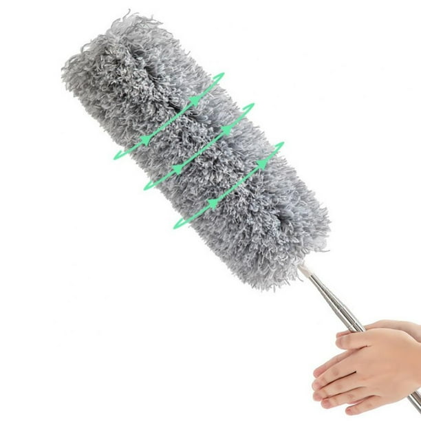 Microfiber Feather Duster an 100 inch Extendable and Bendable Long