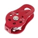 thumbnail image 3 of Polea de escalada en roca Poleas de montañismo para cordones de 8-12 mm Equipo de rapel Accesorio de trabajo aéreo Equipo de transporte al aire libre Rojo Kearding OD002819-02, 3 of 7